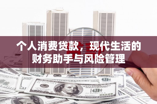 金沙个人消费贷款，现代生活的财务助手与风险管理