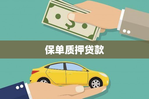 金沙保单质押贷款