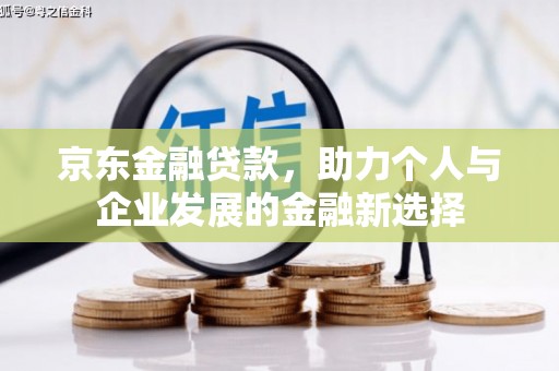 金沙京东金融贷款，助力个人与企业发展的金融新选择