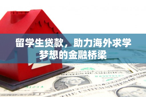 金沙留学生贷款，助力海外求学梦想的金融桥梁