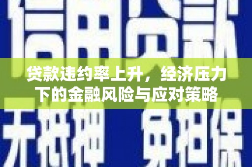 金沙贷款违约率上升，经济压力下的金融风险与应对策略