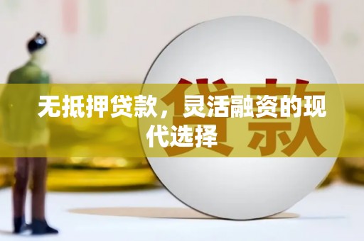 金沙无抵押贷款，灵活融资的现代选择