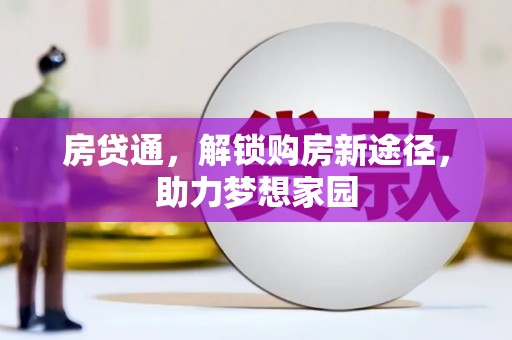 金沙房贷通，解锁购房新途径，助力梦想家园