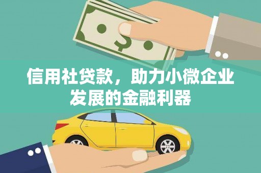 金沙信用社贷款，助力小微企业发展的金融利器