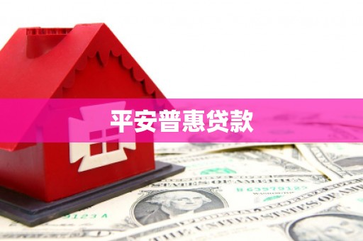 金沙平安普惠贷款