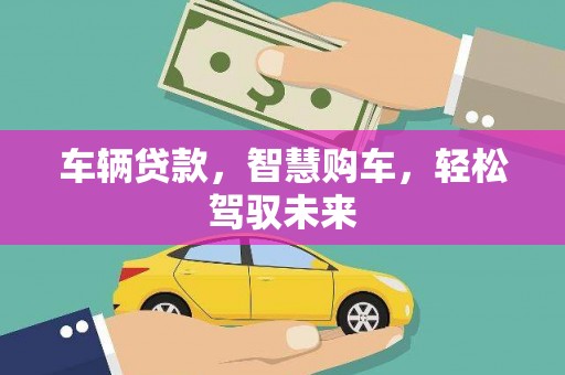 金沙车辆贷款，智慧购车，轻松驾驭未来