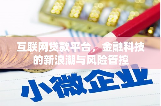 金沙互联网贷款平台，金融科技的新浪潮与风险管控