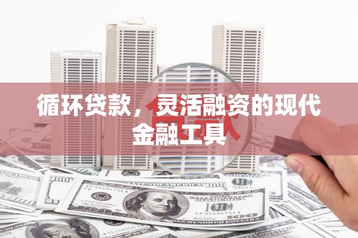 金沙循环贷款，灵活融资的现代金融工具