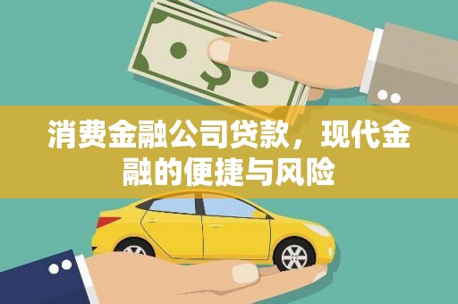 金沙消费金融公司贷款，现代金融的便捷与风险