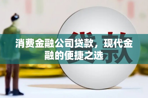 金沙消费金融公司贷款，现代金融的便捷之选